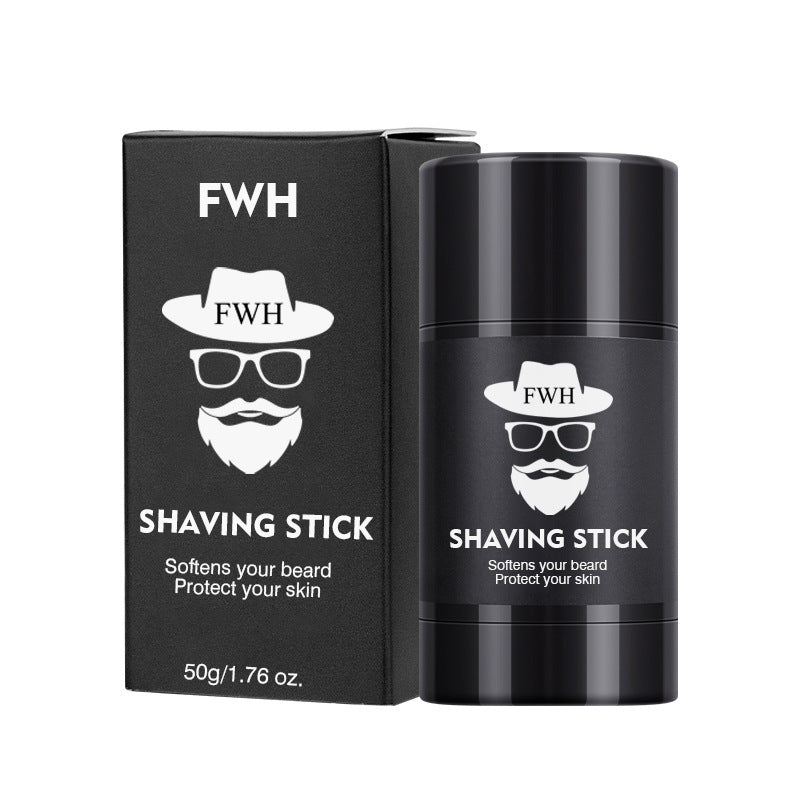 2-in-1 Cleansing Shaving Stick – Beard Softening Foam Cream