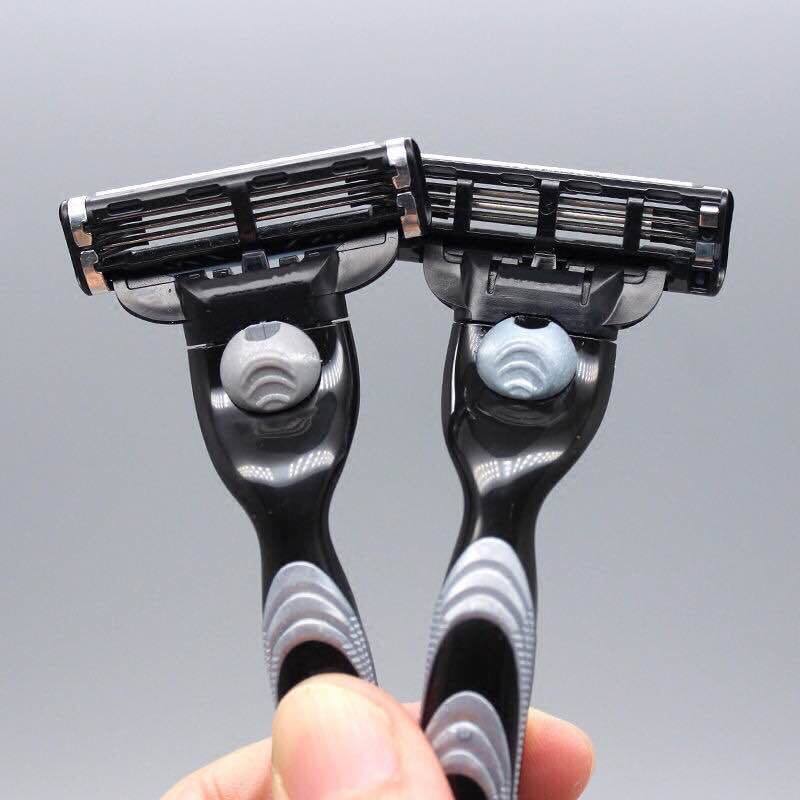 3-Layer Manual Razor for Men – Smooth Shaving