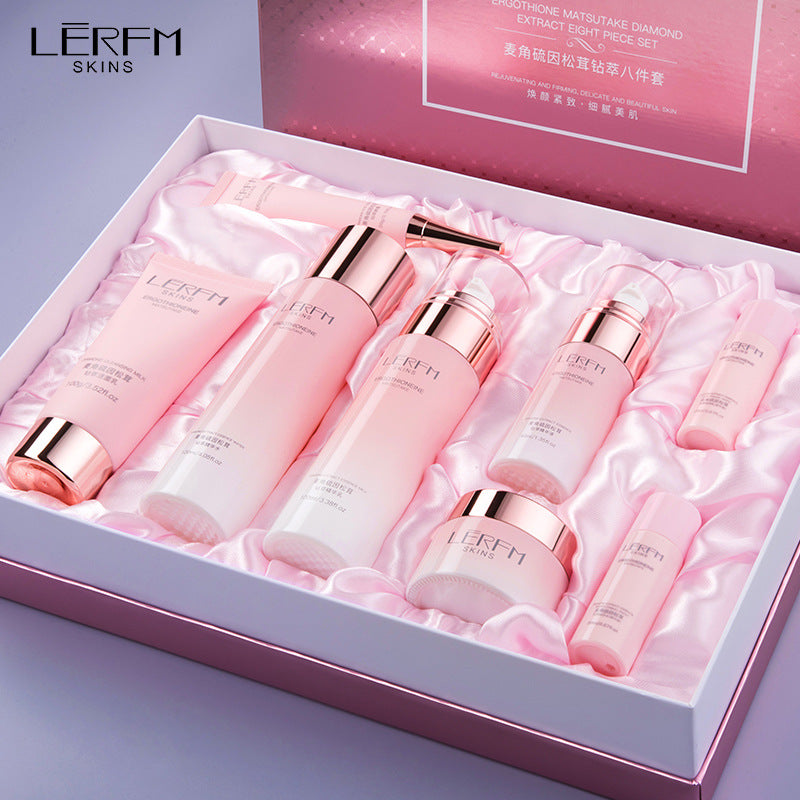 Lennico Tricholoma Matsutake 8-Piece Skin Care Set – Hydrating & Refreshing