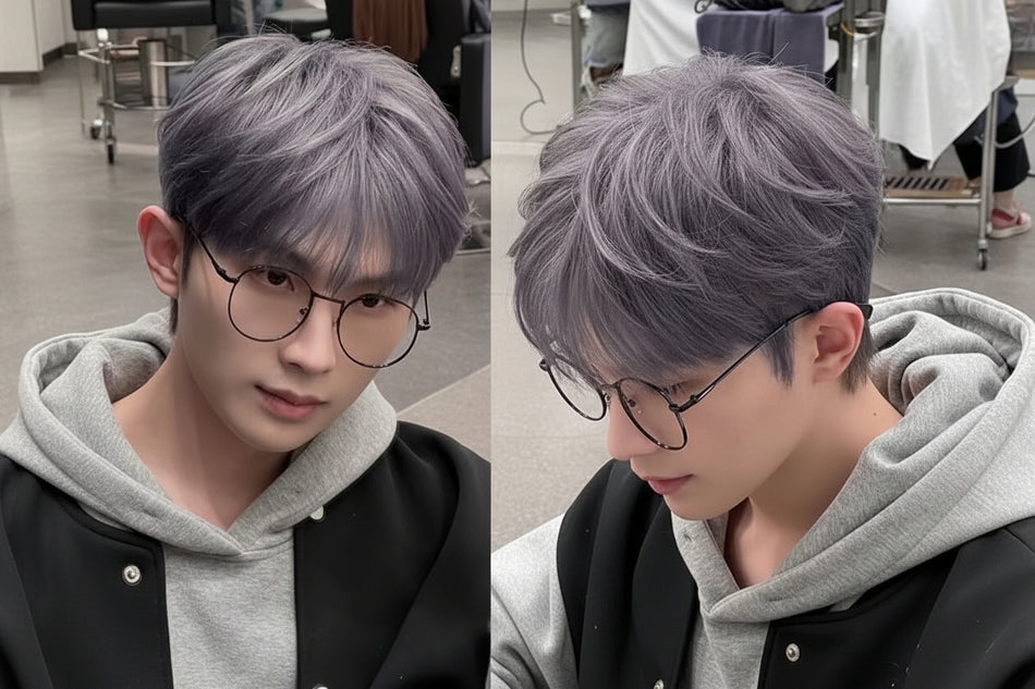 Haze Gray Milk Tea Hair Dye Cream