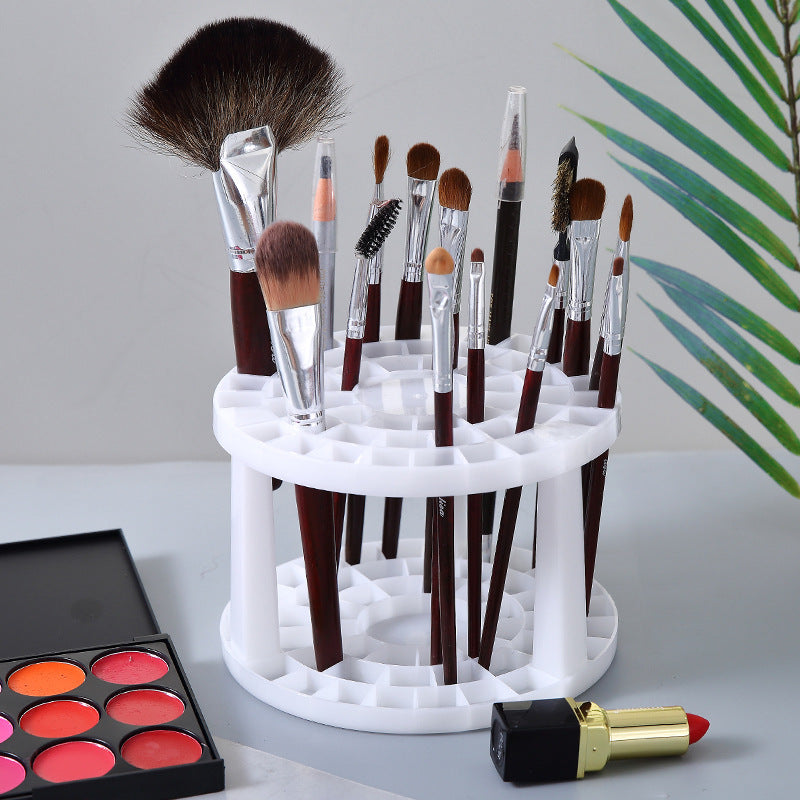 Creative Round Makeup Brush & Pen Storage Rack