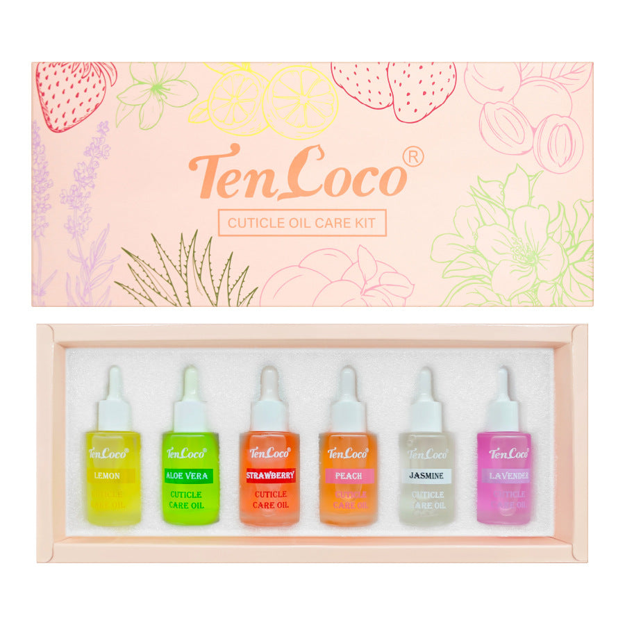 6-Bottle Cuticle Oil Set – Nail Nutrition & Care
