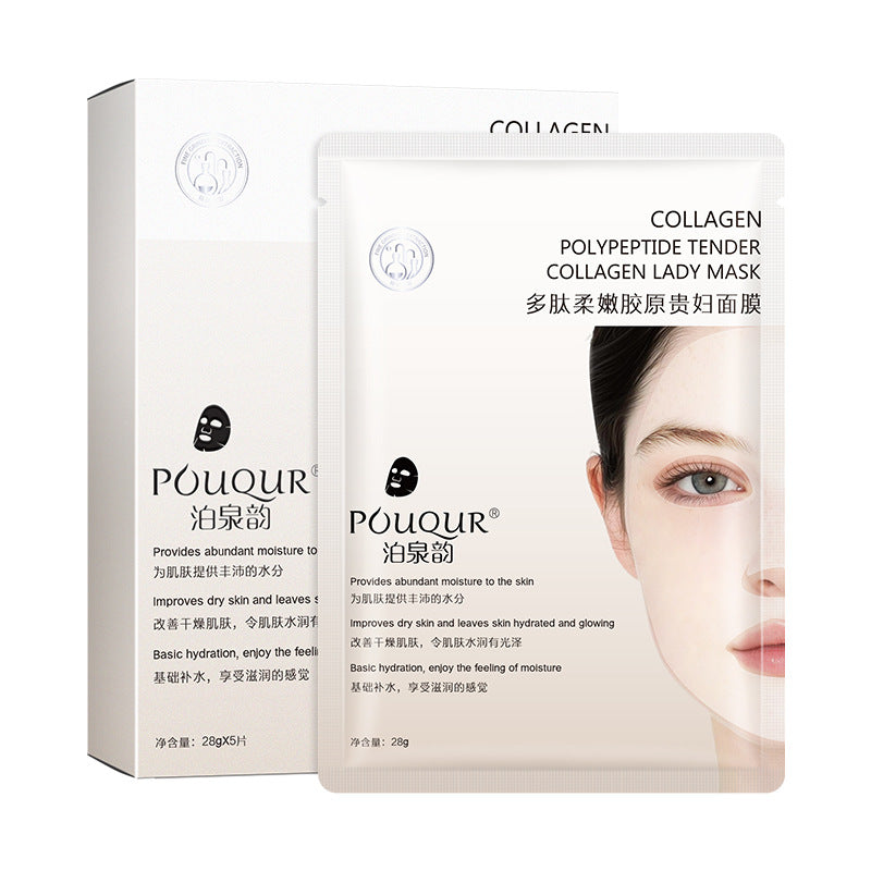 Polypeptide Collagen Mask – Hydrating & Anti-Fine Lines