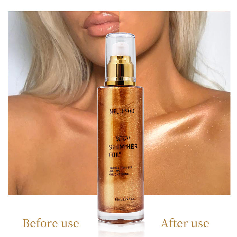 Cross-Border Body Highlight Oil Glitter Shimmer