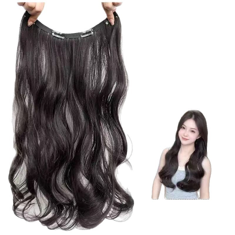 Ultra-Thin Curly Wig Piece – Hair Volume Booster