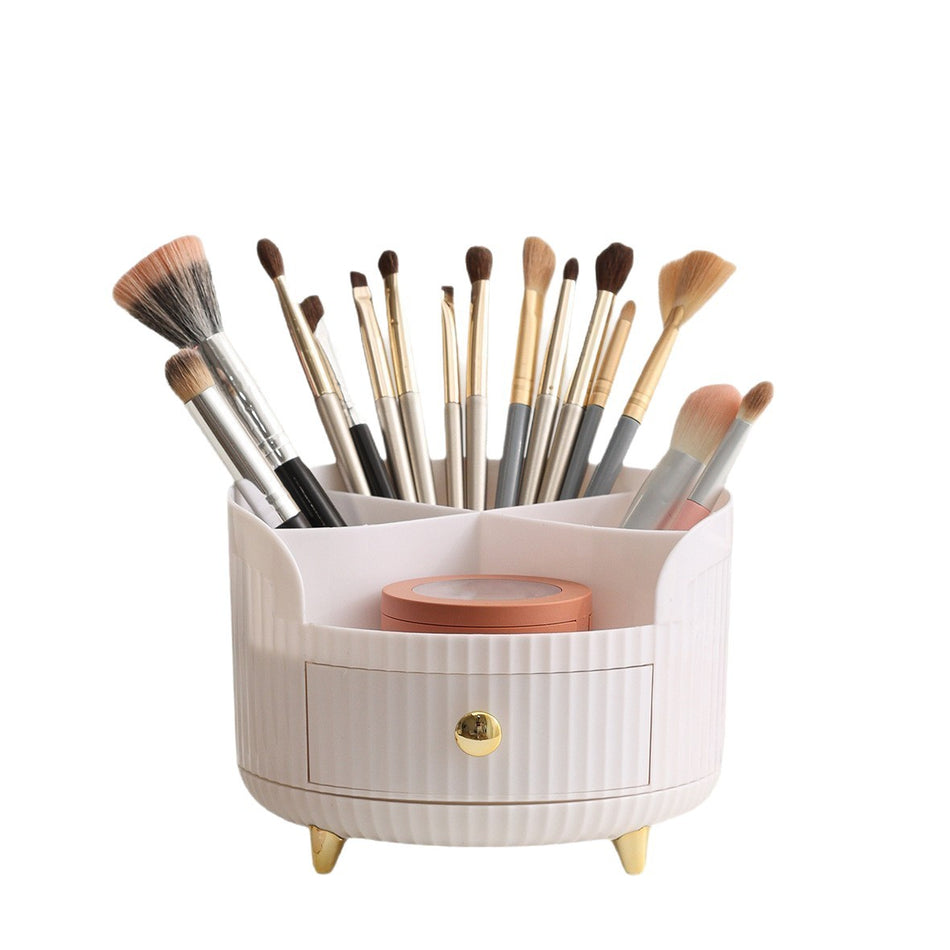 Rotating Desktop Makeup Organizer