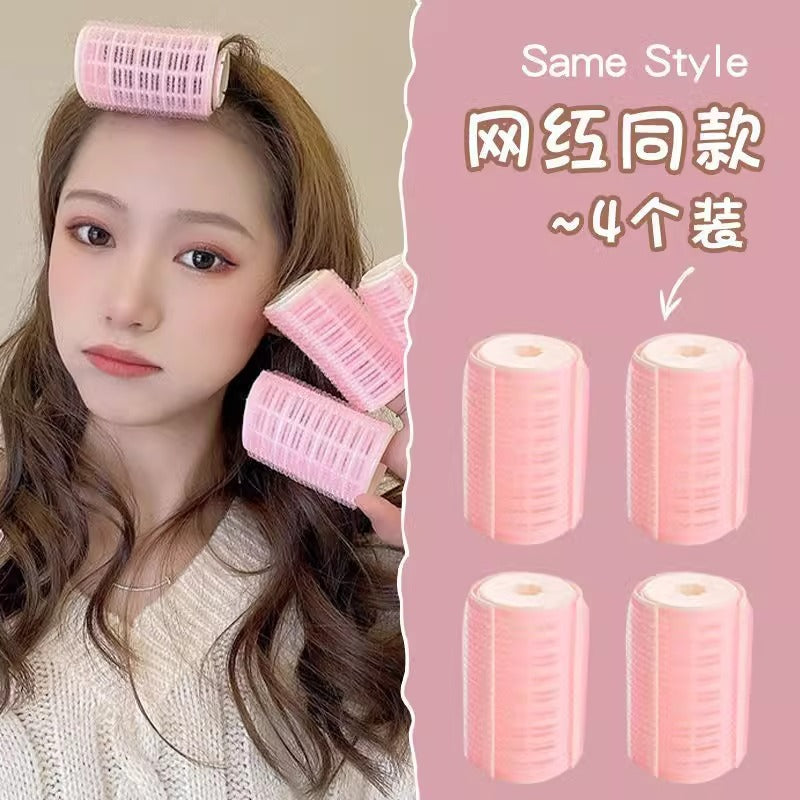 Air Bangs Curling Barrel Lazy Hair Roller for Fluffy Roots