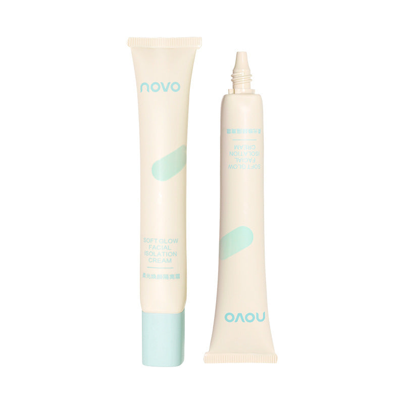 NOVO Brightening Isolation Cream – Light & Dewy Finish