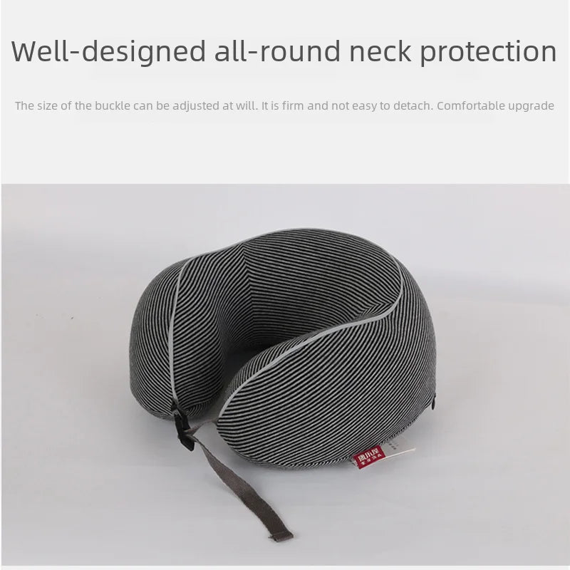 Knitted Memory Cotton Neck Pillow – Soft & Supportive