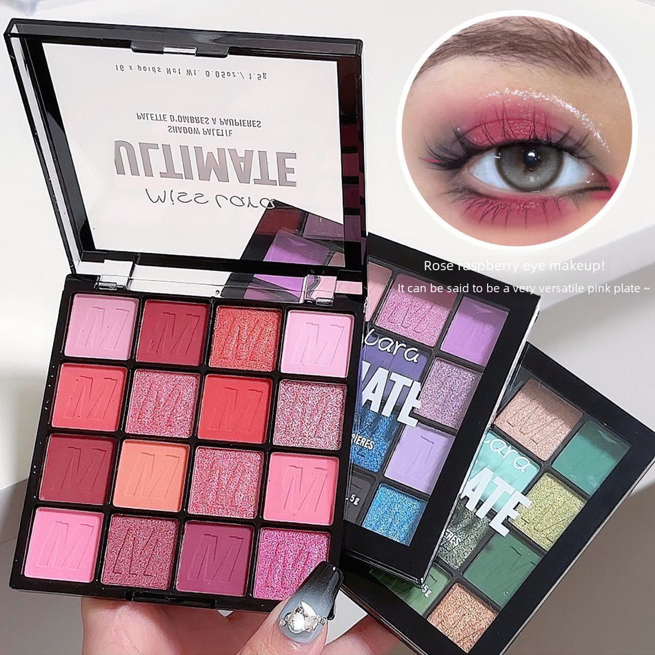 Miss Lara Jam 16-Color Eyeshadow Palette