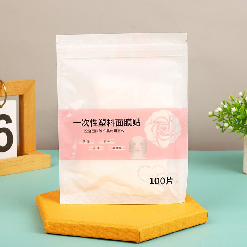 Disposable Facial Mask Plastic Film