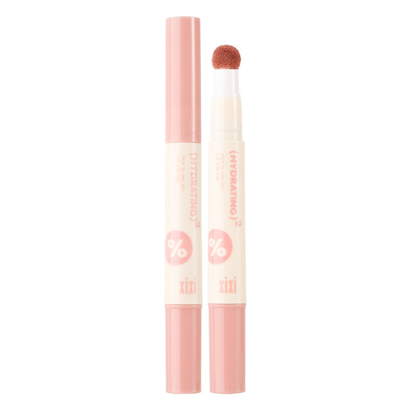 Xixi Twilight Fruit Mud Lip Cream – Soft Mist Gloss, Non-Stick Cup