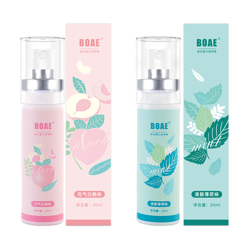 Mint Probiotic Mouth Spray – Long-Lasting Fresh Breath