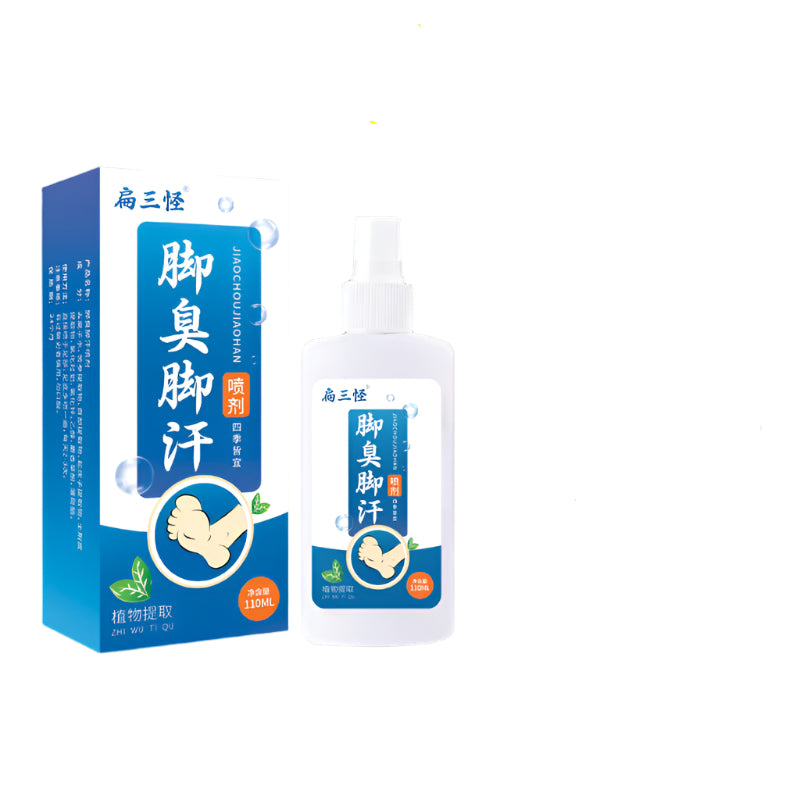 Flat Three Monsters Foot Deodorant Spray for Sweat