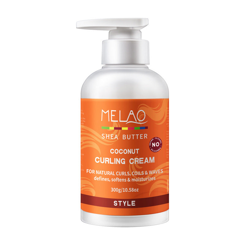 Melao Shea Butter Curling Cream – Fluffy Moisturizing Hair Styler
