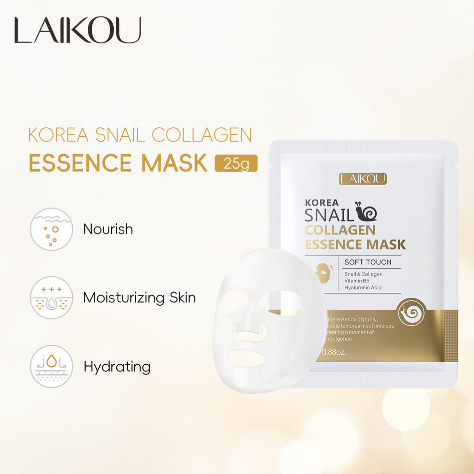 LAIKOU Snail Protein Moisturizing Face Mask