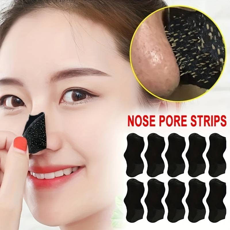 Bamboo Charcoal Blackhead Removal Nose Patch