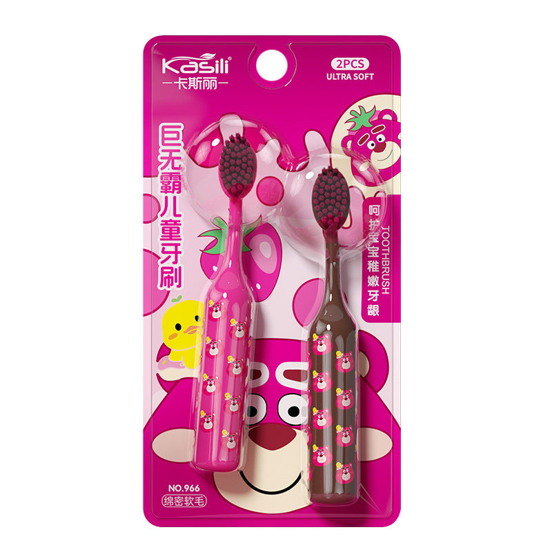 Casley Jumbo Children’s Toothbrush – Wide Head & Fun Printed Handle