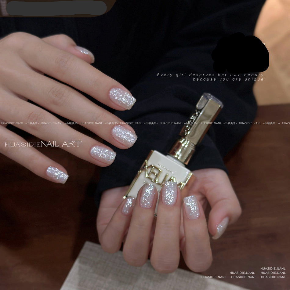 Xiaoying Snow Velvet Pearl Nail Gel – Super Bright White