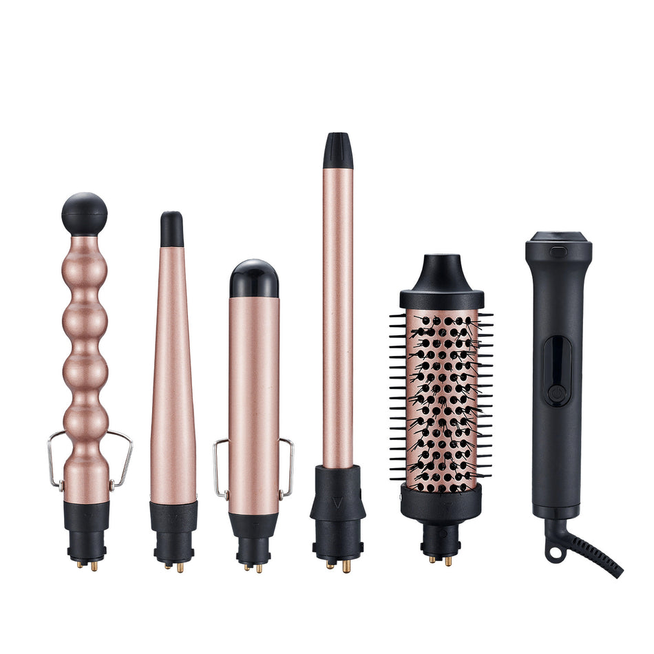 Amazon 5-in-1 Multi-Functional Hair Curling Wand