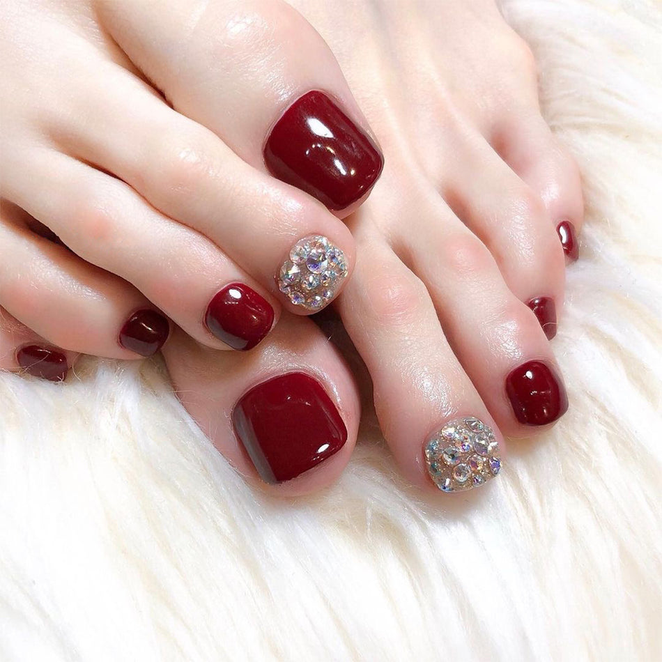 Wearable Removable Toenail Set