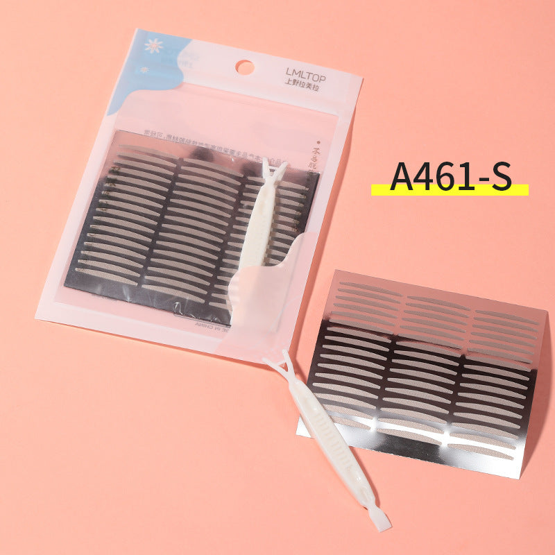120-Pair Mesh Lace Eyelid Patch | Slender Breathable Tool