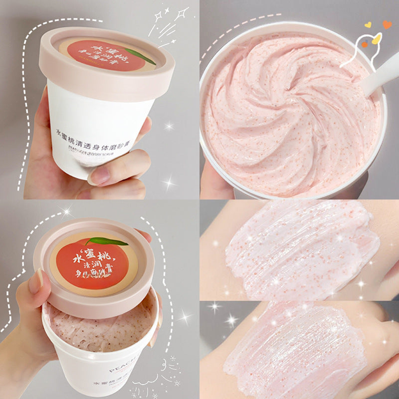 Peach Ice Cream Body Scrub