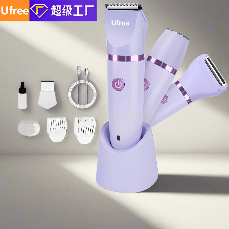 Men’s & Women’s 3-in-1 Electric Shaver Washable Razor