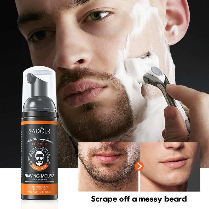 SADOER Men’s Shaving Mousse – Beard Softener