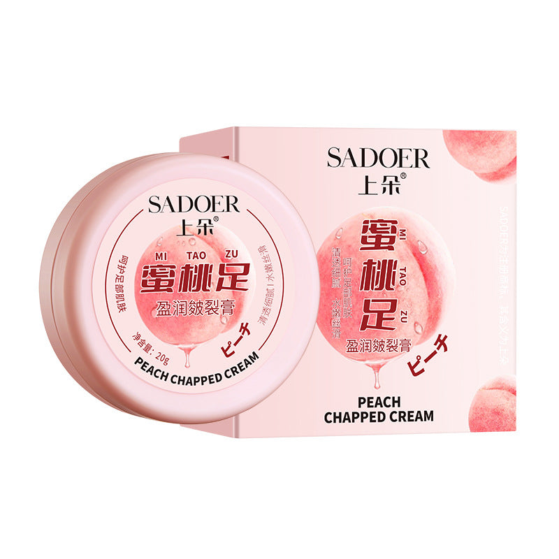 On the Flower Peach Foot Care Anti-Dry Foot Cream