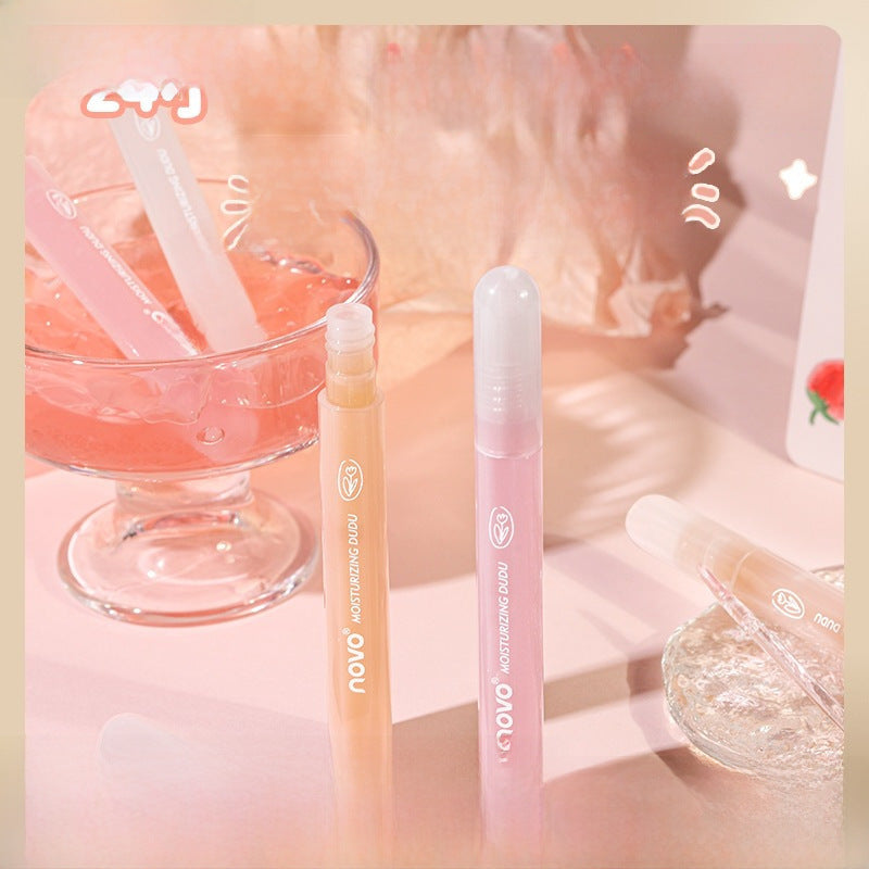 NOVO Doodle Lip Oil – Anti-Dry Moisturizing Lip Care