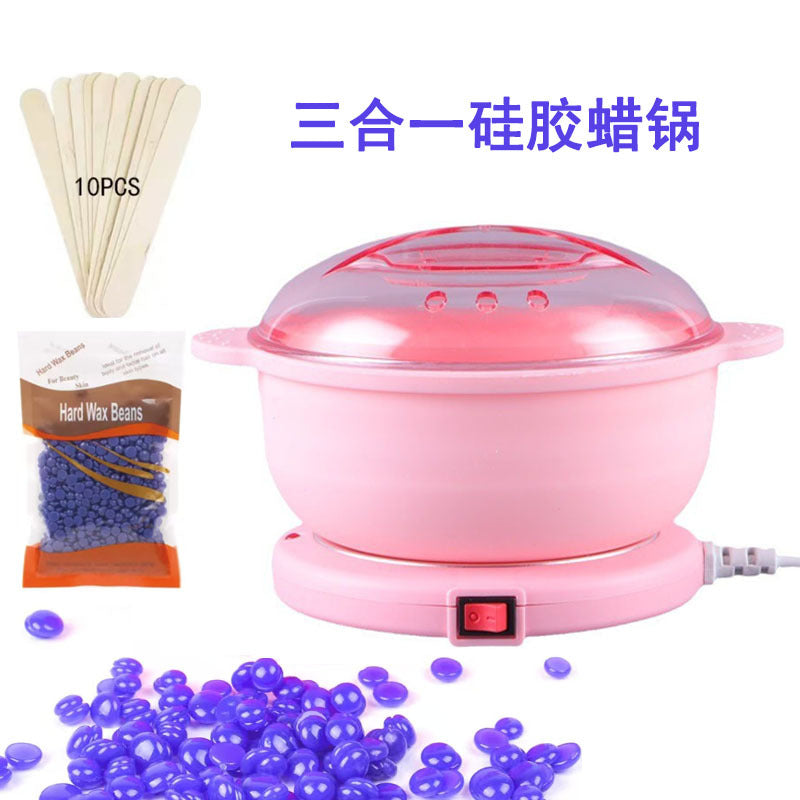 Three-in-One Wax Therapy Machine – Silicone Pot Beeswax Heater