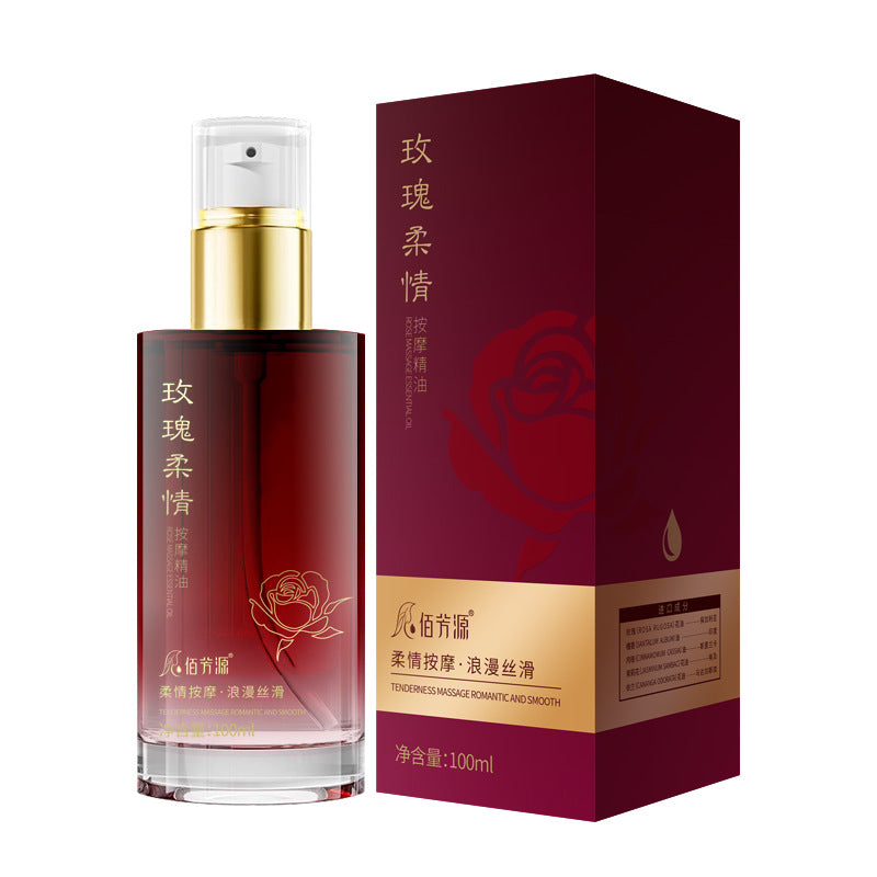 Rose Massage Oil for Couples – Flirty Spa & Body Care