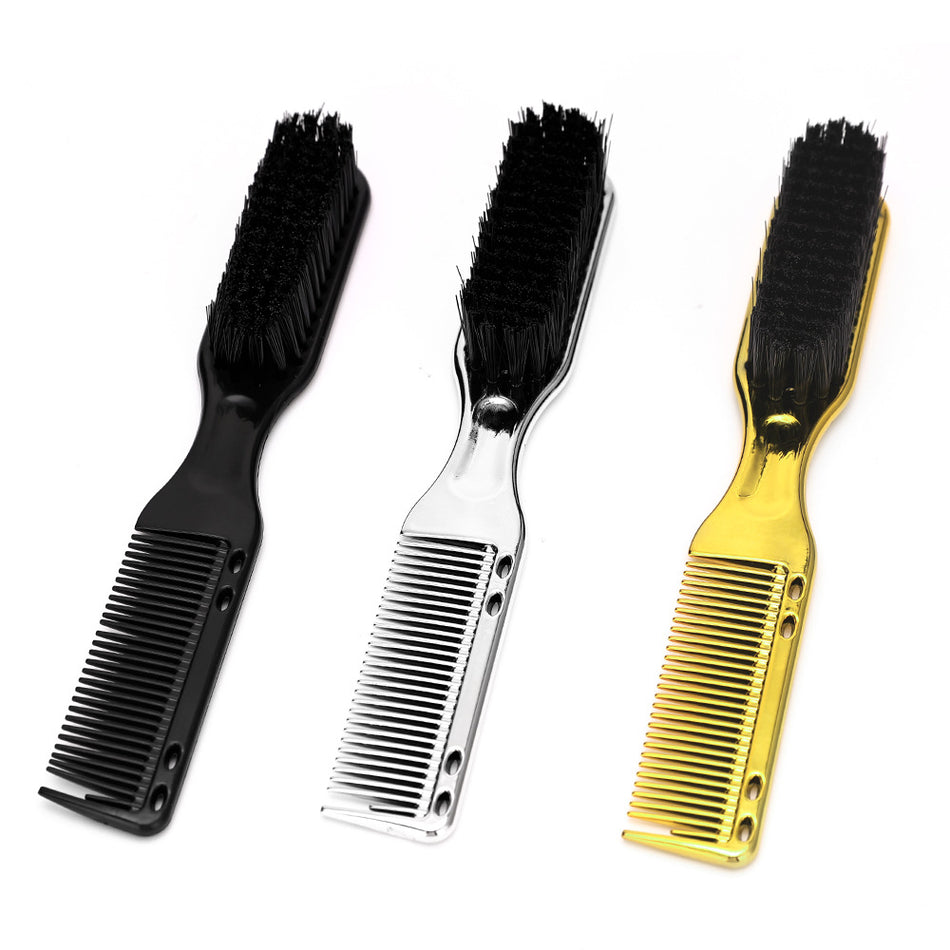 Men’s Dual-Purpose Hair & Beard Comb | Styling & Cleaning Tool