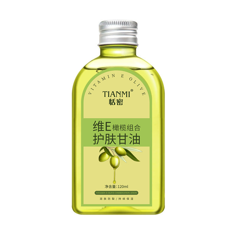 Vitamin E Olive Body Oil – Moisturizing Massage Skin Care