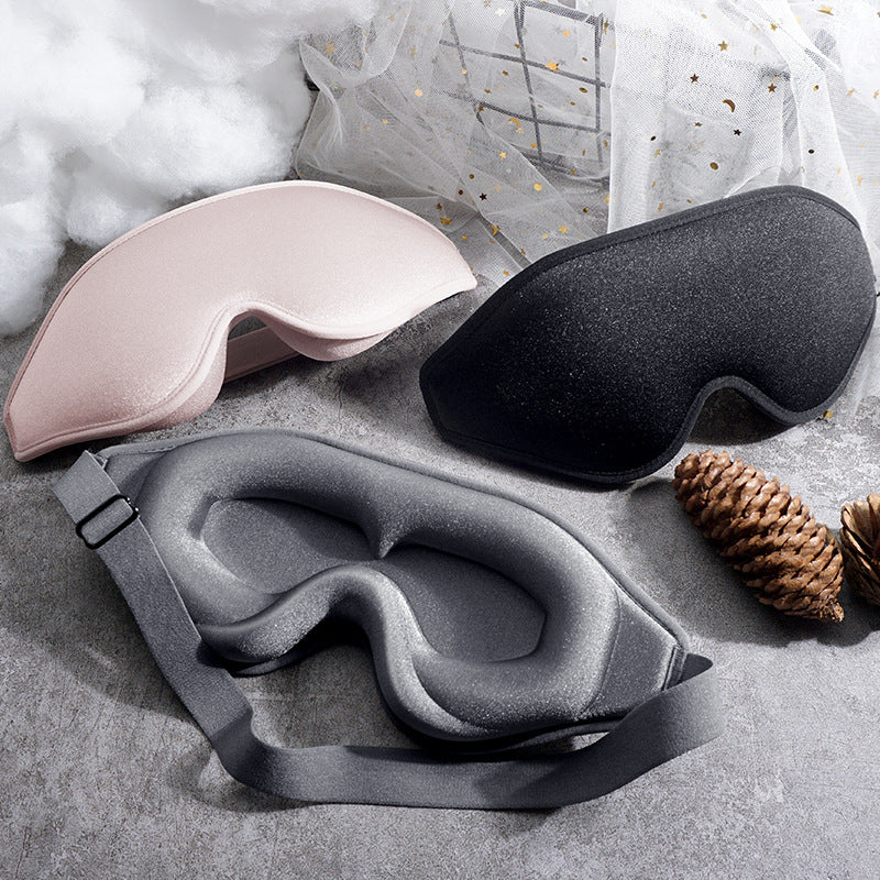 3D Memory Cotton Sleep Eye Mask – Full Shading & Comfort