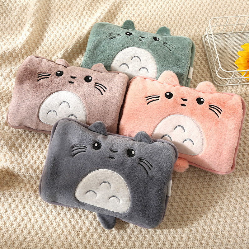 Plush Kitten Hot Water Bottle Hand-Held Warmer