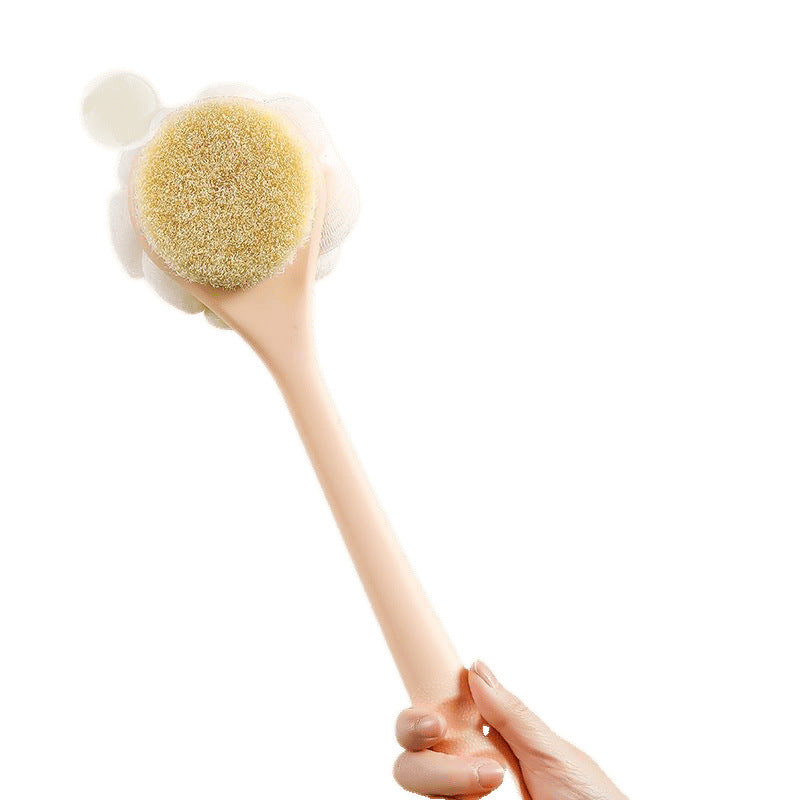 Long-Handled Double-Sided Back Scrubbing Brush