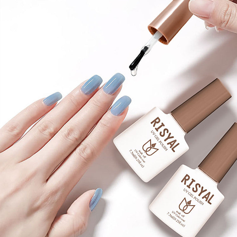 RISYAL Functional Nail Glue – Reinforced Frosted Seal