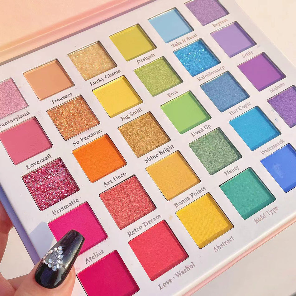 Chinese Makeup MGL 30-Color Eyeshadow Palette