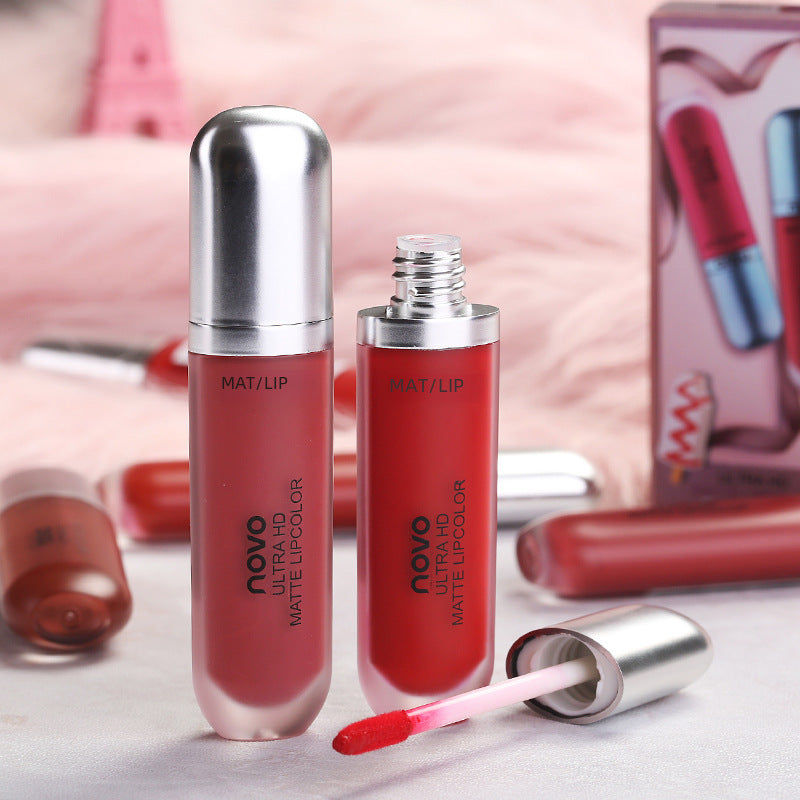 NOVO Ice Cream Lip Glaze – Velvet Matte Finish