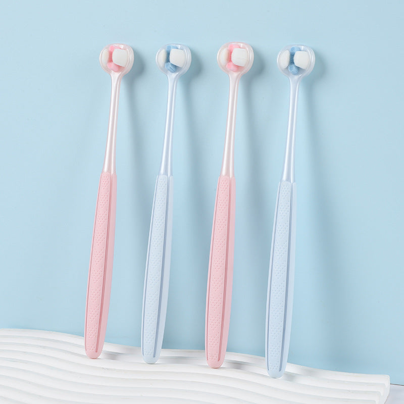 Three-Sided Toothbrush – Ultra-Soft 5D Brush Head