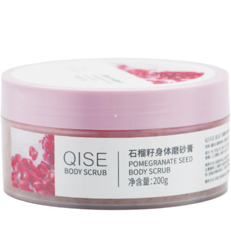 Qise Pomegranate Seed Body Scrub Moisturizing Exfoliating