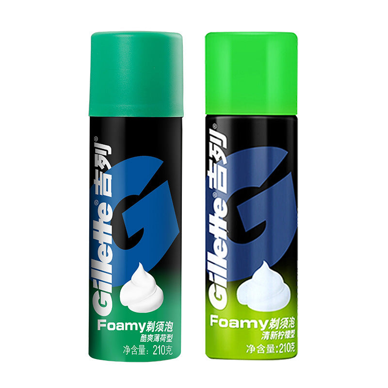 Gillette Shaving Foam 210g x2 – Fresh Lemon Scented Cream