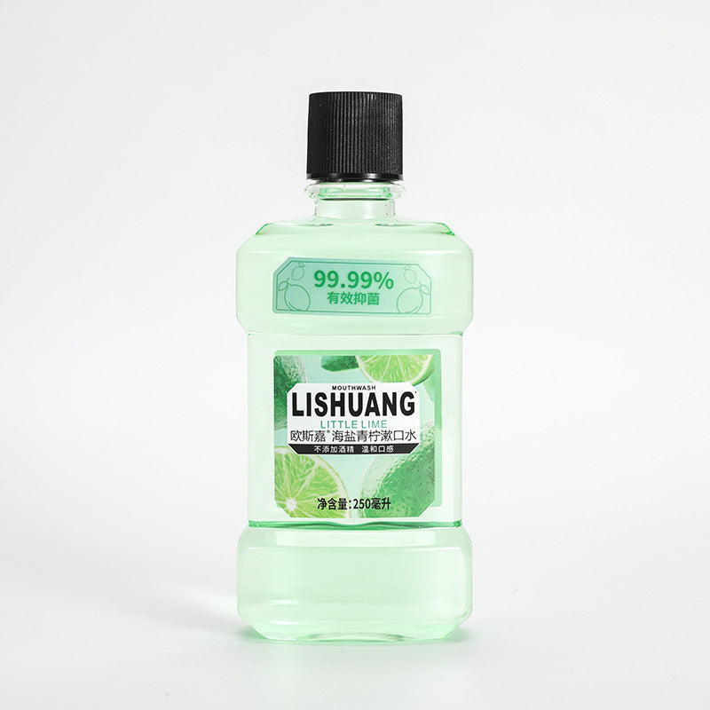Portable Antibacterial Mouthwash 250ml Fresh Breath Care Bottle