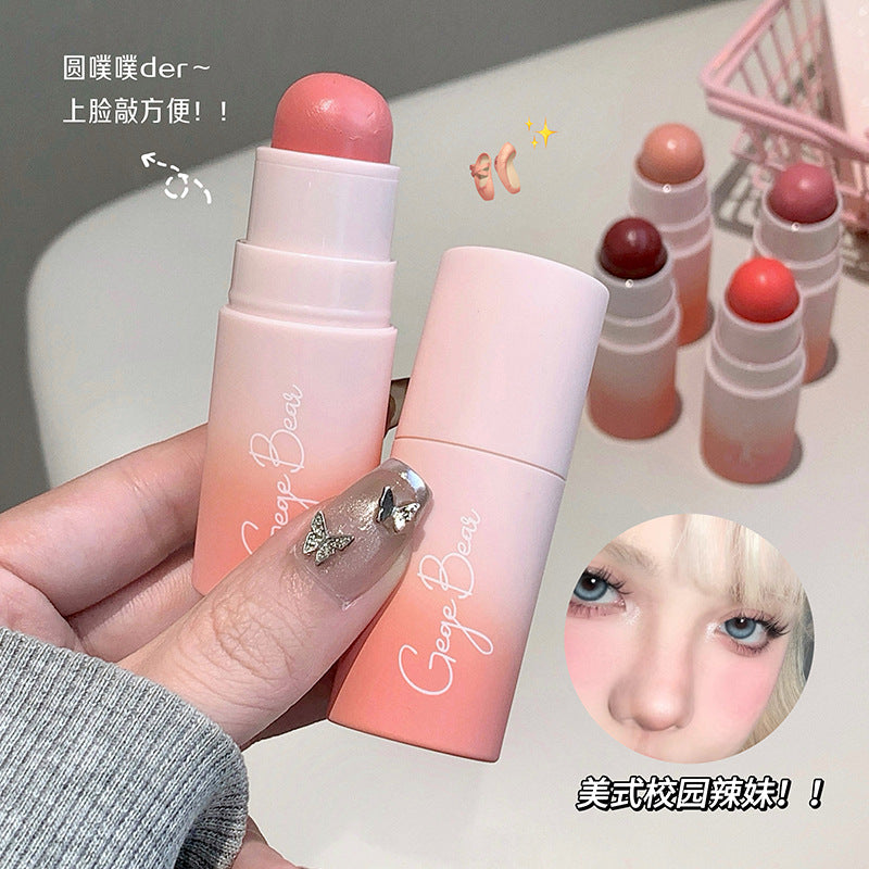 Gege Bear Soft Fog Matte Blush Stick Low-Saturation
