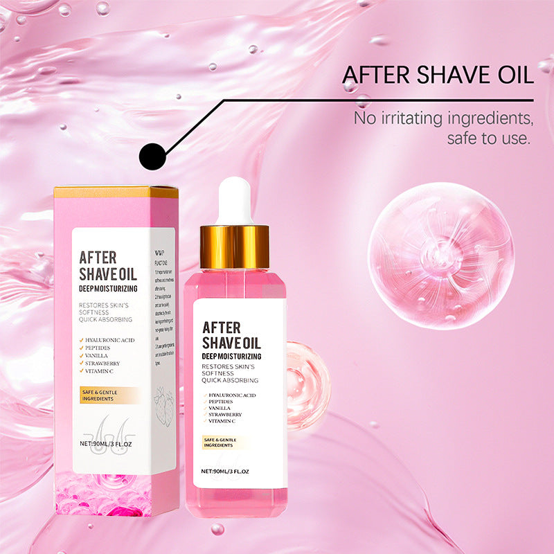 After Shaving Care Essence Strawberry Moisturizing