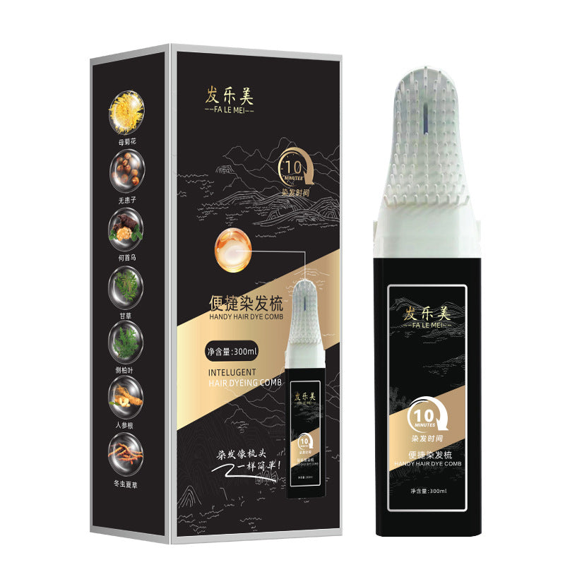 Men’s Plant Hair Dye Cream Easy Cover