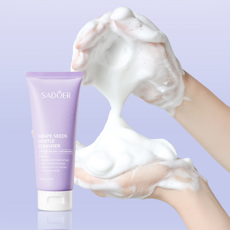 SADOER Grape Seed Gentle Facial Cleanser