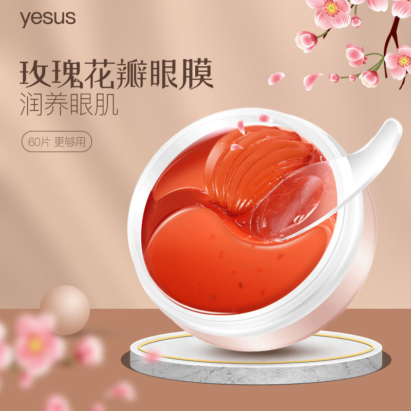 YESUS Rose Petal Hydrogel Eye Mask